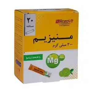 ساشه منیزیم رزاویت - 300 میلی‌گرم بسته 20 عددی