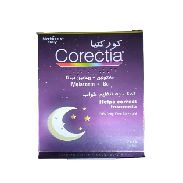 قرص کورکتیا نیچرز اونلی بسته 30 عددی 3 قرص کورکتیا نیچرز اونلی بسته 30 عددی