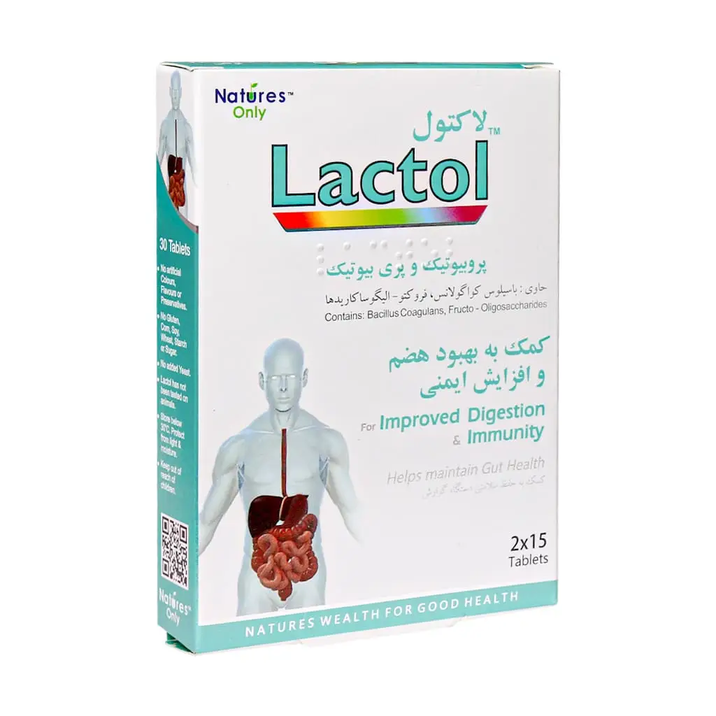 قرص لاکتول 1 قرص لاکتول